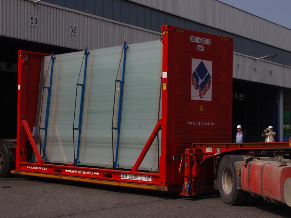 Transport AGC Glass Europe